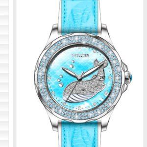 Invicta Ocean Voyage Wildflower Whale Quartz Watch